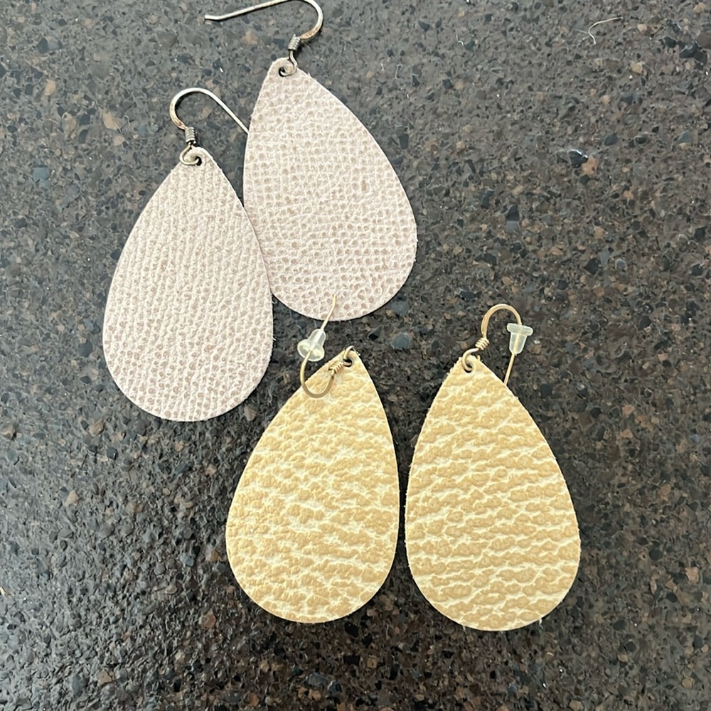 Vintage nickel and suede